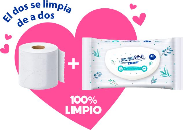 Pompifresh - Papel higiénico húmedo